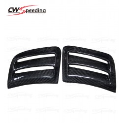 CARBON FIBER FRONT BUMPER SIDE VENTS FOR 2008-2010 MERCEDES BENZ C-CLASS W204 AMG C63