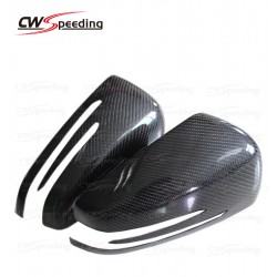 CARBON FIBER SIDE MIRROR COVER FOR MERCEDES-BENZ C-CLASS W204