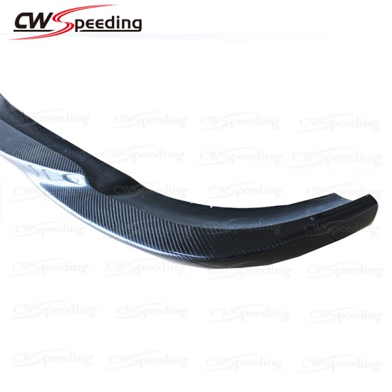 CARBON FIBER FRONT LIP FOR 2012-2014 MERCEDES-BENZ C-CLASS W204 C63 SPORT