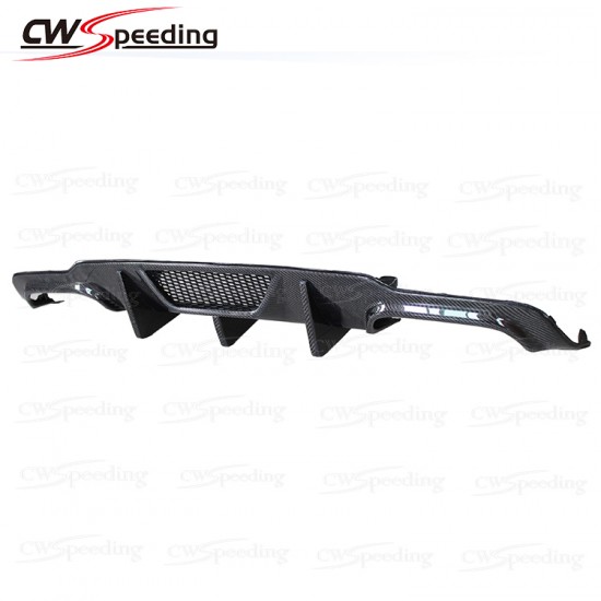 VORSTEINER STYLE CARBON FIBER REAR DIFFUSER FOR 2011-2014 MERCEDES BENZ C-CLASS W204 C180 C200 C260 C300 