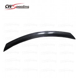 V STYLE CARBON FIBER REAR SPOILER FOR 2007-2014 MERCEDES-BENZ C CLASS W204 4D