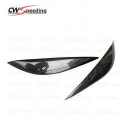 CARBON FIBER EYELIDS FOR 2007-2011 MERCEDES BENZ C-CLASS W204 C180 C200 C260 C300 AMG C63