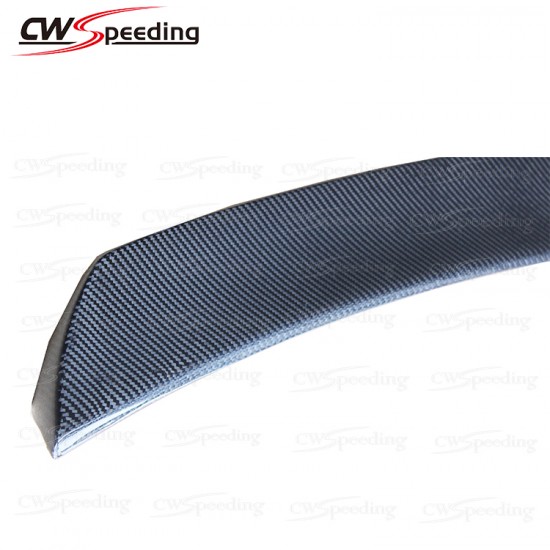 V STYLE CARBON FIBER REAR SPOILER FOR 2012-2014 MERCEDES-BENZ C-CLASS W204 2D