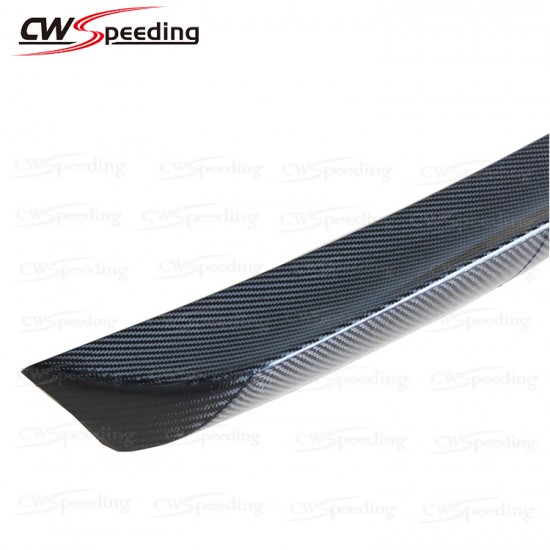 V STYLE CARBON FIBER REAR SPOILER FOR 2012-2014 MERCEDES-BENZ C-CLASS W204 2D