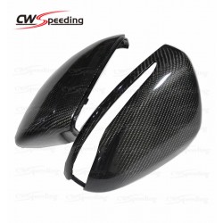 REPLACEMENT STYLE CARBON FIBER SIDE MIRROR COVER FOR 2015-2016 MERCEDES-BENZ C-CLASS W205 C180 C200 C260