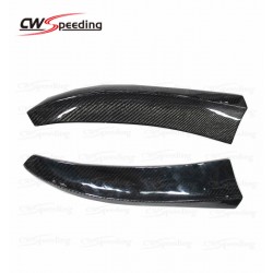 CARBON FIBER REAR BUMPER CANARDS FOR 2015-2016 MERCEDES-BENZ C-CLASS W205 C180 C200 C260