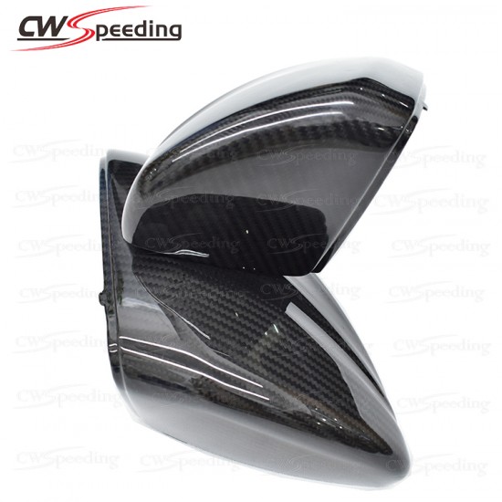 REPLACEMENT STYLE DRY CARBON FIBER SIDE MIRROR COVER FOR MERCEDES-BENZ C-CLASS W205