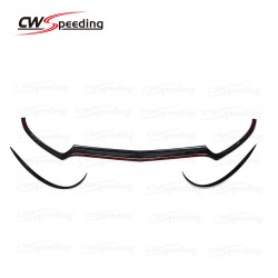 DRY CARBON FIBER FRONT BUMPER LIP FRONT LIP FOR MERCEDES-BENZ C-CLASS W205