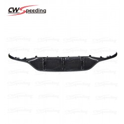 DRY CARBON FIBER REAR BUMPER REAR LIP FOR MERCEDES-BENZ C-CLASS W205