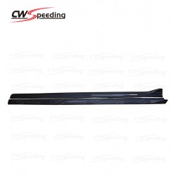 REVOZPORT STYLE CARBON FIBER SIDE SKIRTS FOR 2015-2016 MERCEDES-BENZ C-CLASS W205 C180 C200 C260 