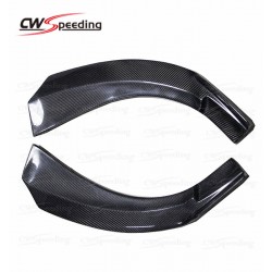 PIECHA STYLE CARBON FIBER FRONT SPLITTER FOR 2013-2015 MERCEDES BENZ CLA-CLASS W117 AMG CLA250 CLA45