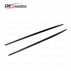 CARBON FIBER SIDE SKIRTS INSERT FOR 2013-2015 MERCEDES BENZ CLA-CLASS W117 AMG CLA250 CLA45