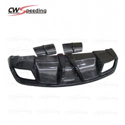 PIECHA STYLE CARBON FIBER REAR DIFFUSER FOR 2013-2015 MERCEDES BENZ CLA-CLASS W117 AMG CLA250 CLA45