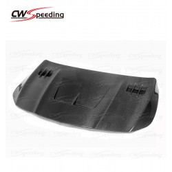 WITH HOLE CARBON FIBER HOOD FOR MERCEDES- BENZ CLA-CLASS W117 