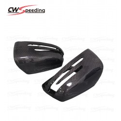 REPLACEMENT STYLE CARBON FIBER SIDE MIRROR COVER FOR MERCEDES-BENZ CLS-CLASS W218 