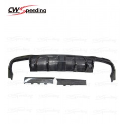 BARBUS STYLE CARBON FIBER REAR DIFFUSER FOR 2010-2013 MERCEDES-BENZ E-CLASS W213 E200 E300 E320 E63