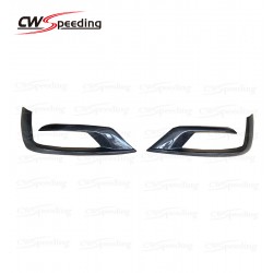 BRABUS STYLE CARBON FIBER FRONT BUMPER CANARD FOR MERCEDES-BENZ S-CLASS W222