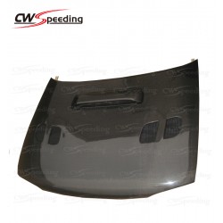 CWS STYLE CARBON FIBER HOOD FOR 1999-2000 SUBARU IMPREZA 6