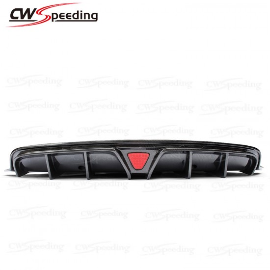 CWS STYLE CARBON FIBER REAR DIFFUSER FOR 2016-2018 TESLA MODEL 3 