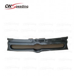 CARBON FIBER FRONT GRILL FOR 2005 VW GOLF 4