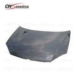 CARBON FIBER HOOD WITH HOLE FOR 2005-2007 VW GOLF 5