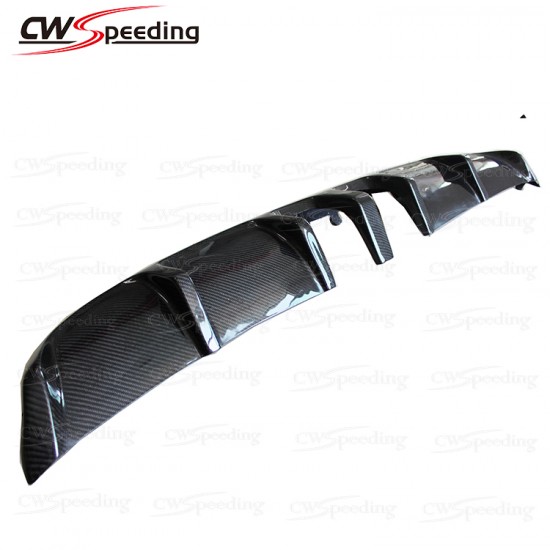 R20 STYLE CARBON FIBER REAR DIFFUSER FOR VW GOLF 6