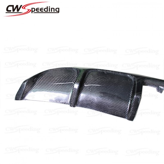 R20 STYLE CARBON FIBER REAR DIFFUSER FOR VW GOLF 6