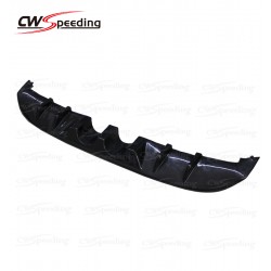 R20 STYLE CARBON FIBER REAR DIFFUSER FOR 2014-2016 VW GOLF 7 R-LINE 