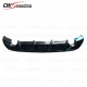 CARBON FIBER REAR DIFFUSER （T-2) FOR VW GOLF 7 R RLINE