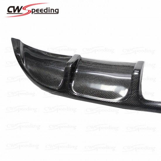 R20 STYLE CARBON FIBER REAR DIFFUSER (T-2) FOR 2014-2016 VW GOLF 7 MK7