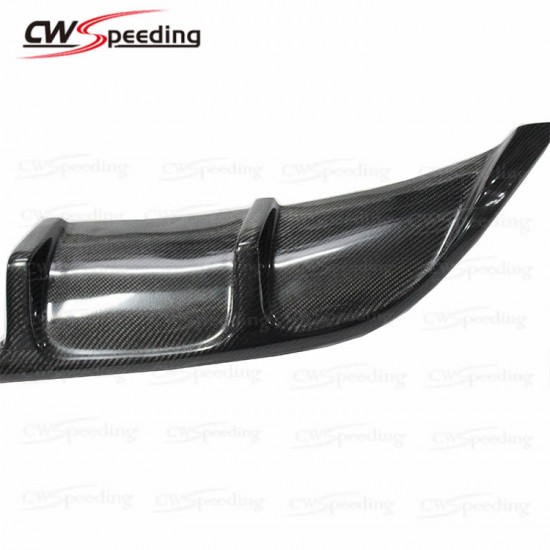 R20 STYLE CARBON FIBER REAR DIFFUSER (T-2) FOR 2014-2016 VW GOLF 7 MK7