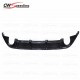 CARBON FIBER REAR DIFFUSER(T-2) FOR 2014-2016 VW GOLF 7/GTI 