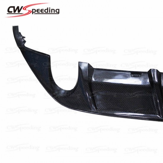 CARBON FIBER REAR DIFFUSER(T-2) FOR 2014-2016 VW GOLF 7/GTI 