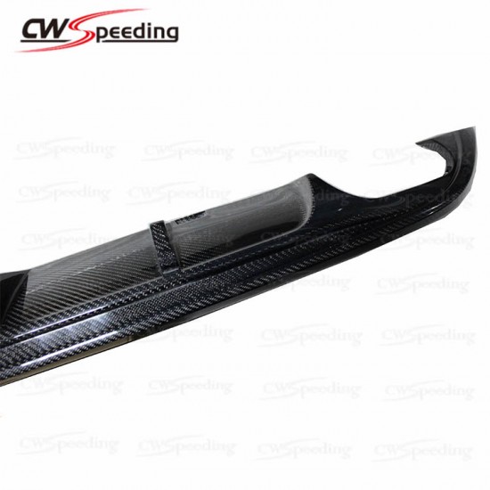 S-LINE STYLE CARBON FIBER REAR DIFFUSER(T-4) FOR 2014-2016 VW GOLF 7 /GTI