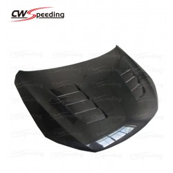 CARBON FIBER HOOD WITH HOLE FOR 2009-2016 VW SCIROCCO