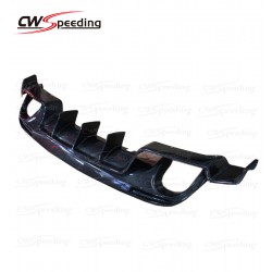 KT STYLE CARBON FIBER REAR DIFFUSER FOR VW SCIROCCO