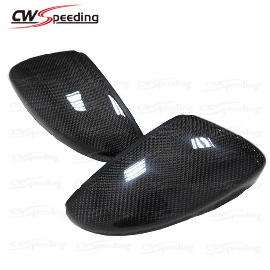 REPLACEMENT STYLE CARBON FIBER SIDE MIRROR COVER FOR 2015-2016 VW SCIROCCO