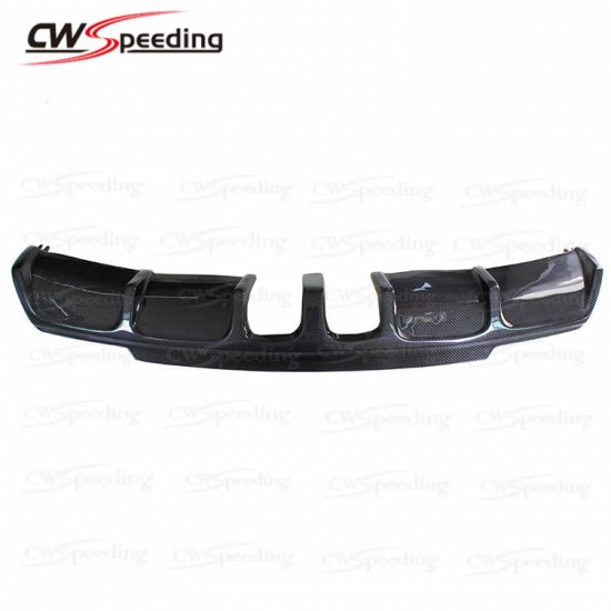 R20 STYLE CARBON FIBER REAR DIFFUSER (T-2) FOR 2015-2016 VW SCIROCCO R