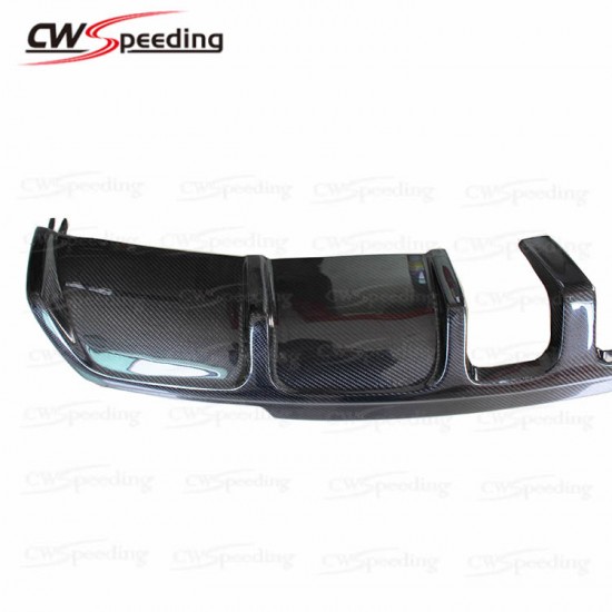 R20 STYLE CARBON FIBER REAR DIFFUSER (T-2) FOR 2015-2016 VW SCIROCCO R